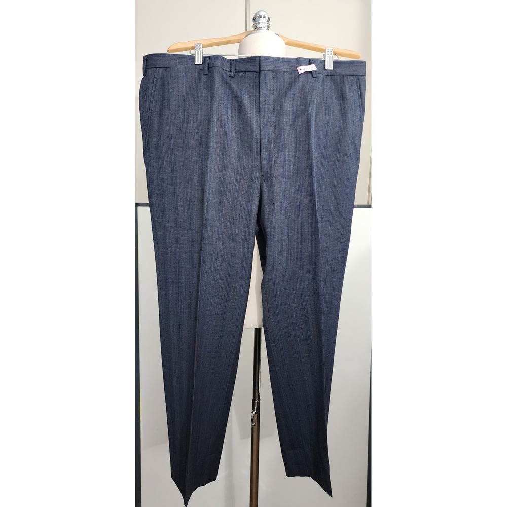 Vtg Turnbull Asser double breasted Wool England Made suit 46R Pant 44W x 27.5L - Picture 9 of 16